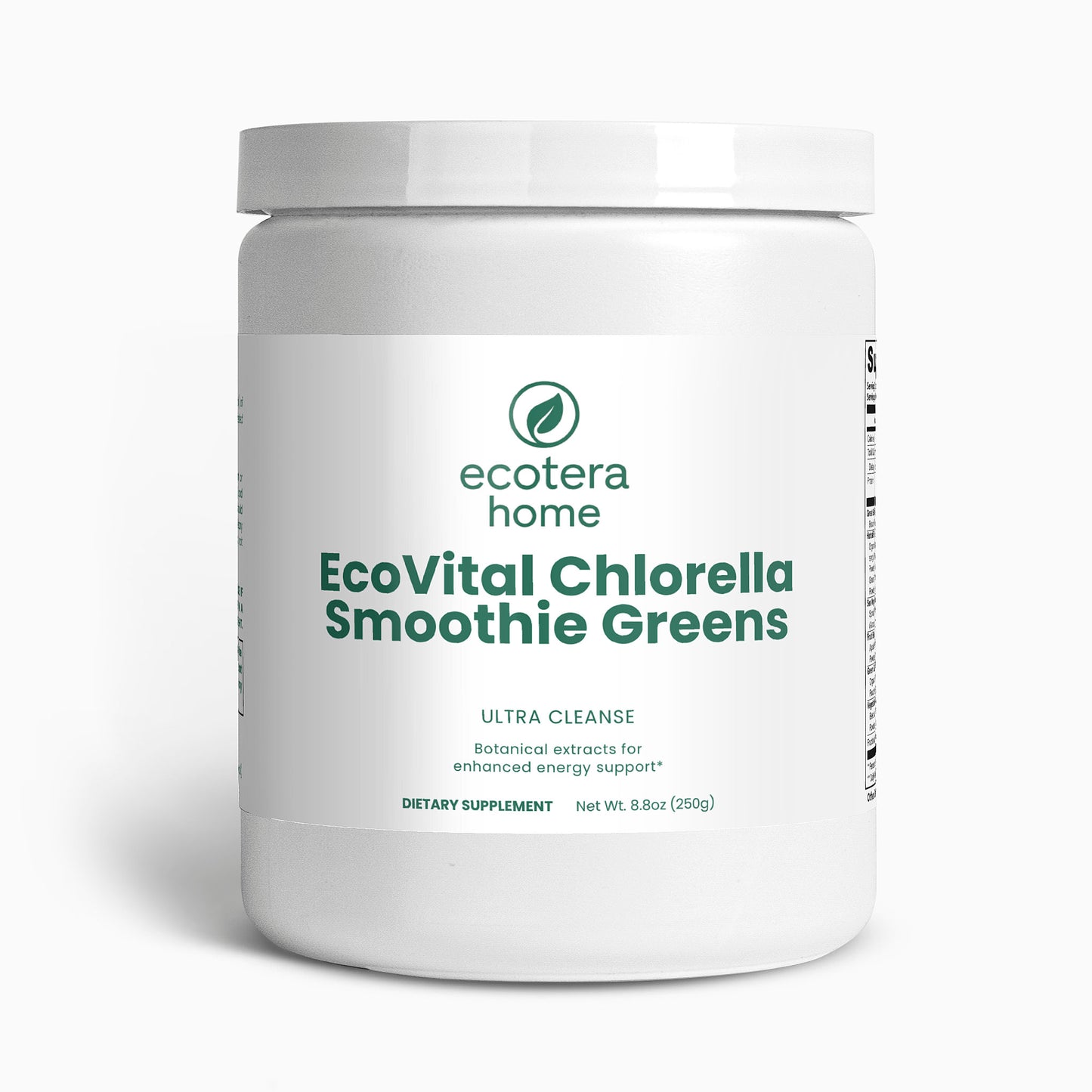 EcoVital Chlorella Smoothie Greens